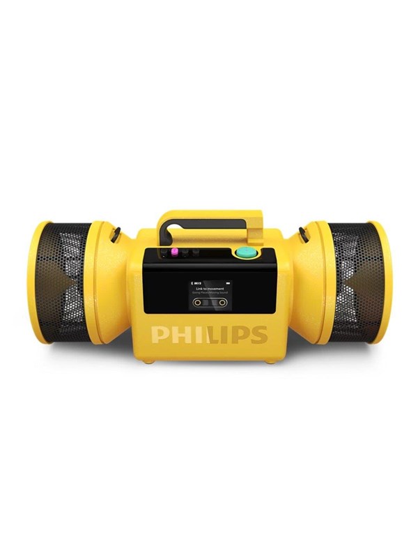 Philips TAMS80 - The Tube Boombox - Yellow