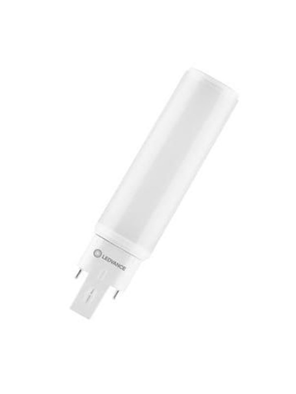 Osram LED-lamppu DULUX D/E 660lm 6W/840 (13W) HF+230V G24q-1