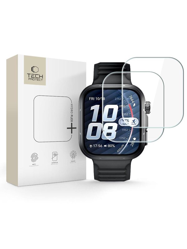 Tech-Protect Hydro flex+ 2-Pack Hydrogel Film for Huawei Watch Fit 5 Pro