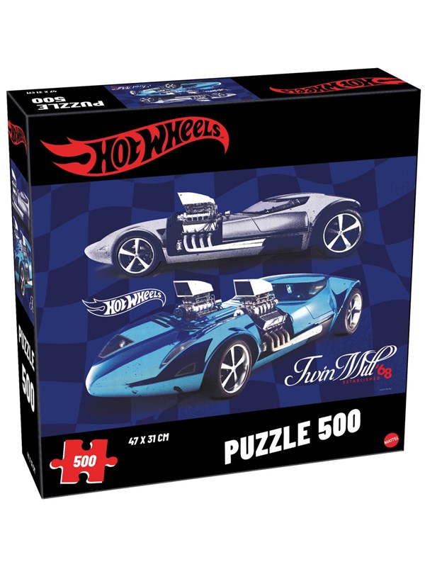 Tactic Hot Wheels Twin Mill puzzle (500)