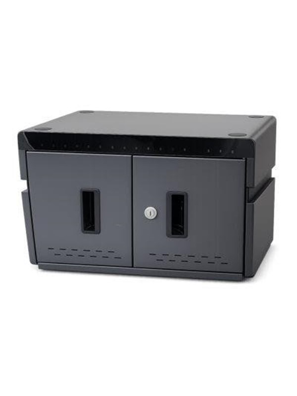 Deltaco cabinet unit - for 16 tablets / mobile phones - black - Max - recommended for