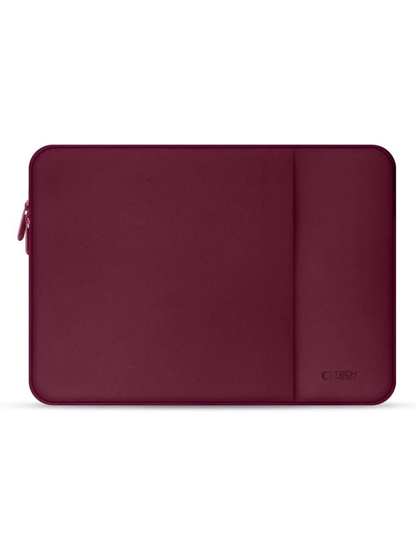 Tech-Protect Neoprene Laptop Cover 13"" - Burgundy