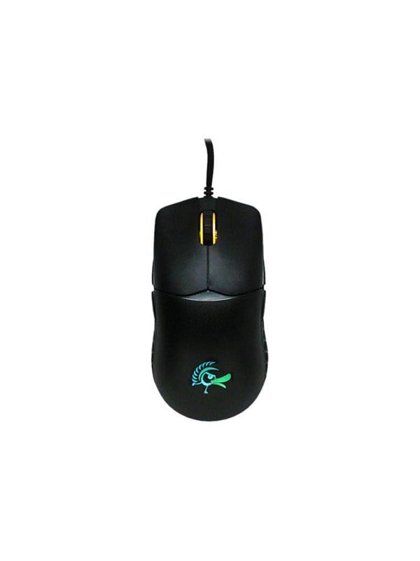Ducky Feather - mouse - USB 2.0 - Hiiri - Optinen - 7 painiketta - Musta