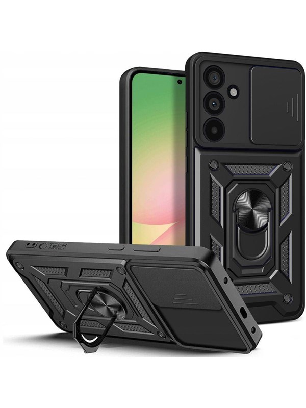 Tech-Protect CamShield Pro Case for Samsung Galaxy A56 5G - Black