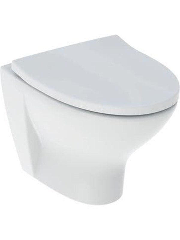 Ifö spira wall-hung rimfree toilet bowl incl. seat