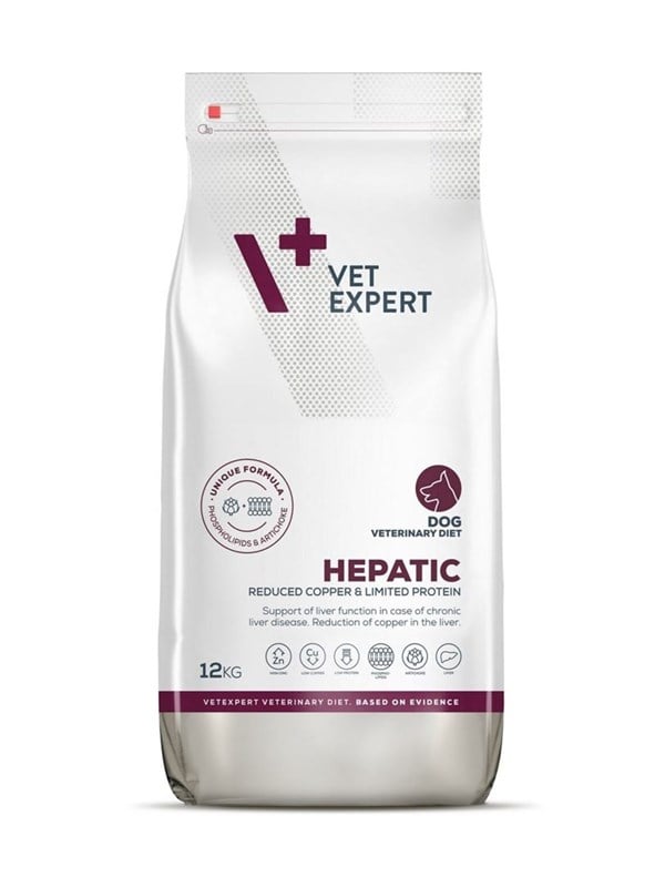 VetExpert Veterinary Diet Hepatic Dog - dry dog food - 12kg