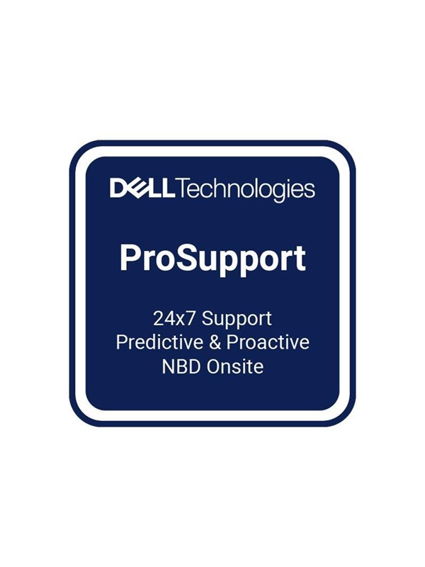 Dell Upgrade from 3Y ProSupport to 5Y ProSupport - extended service agreement - 2 years - 4th/5th year - on-site