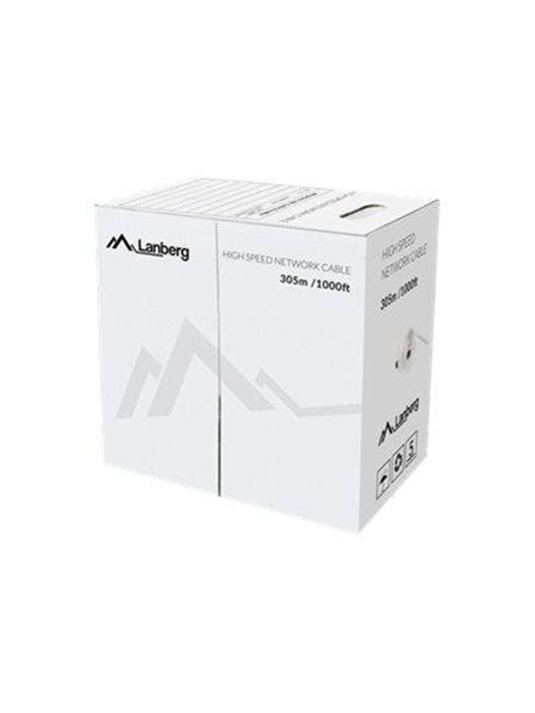 Lanberg bulk cable - 305 m - red - Punainen
