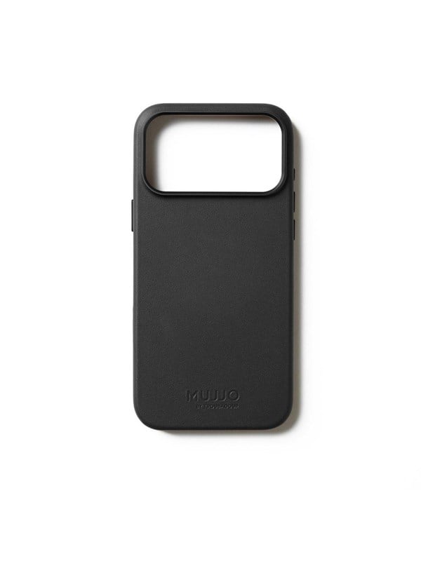 Mujjo Leather Case for iPhone 17 Pro Max - Black
