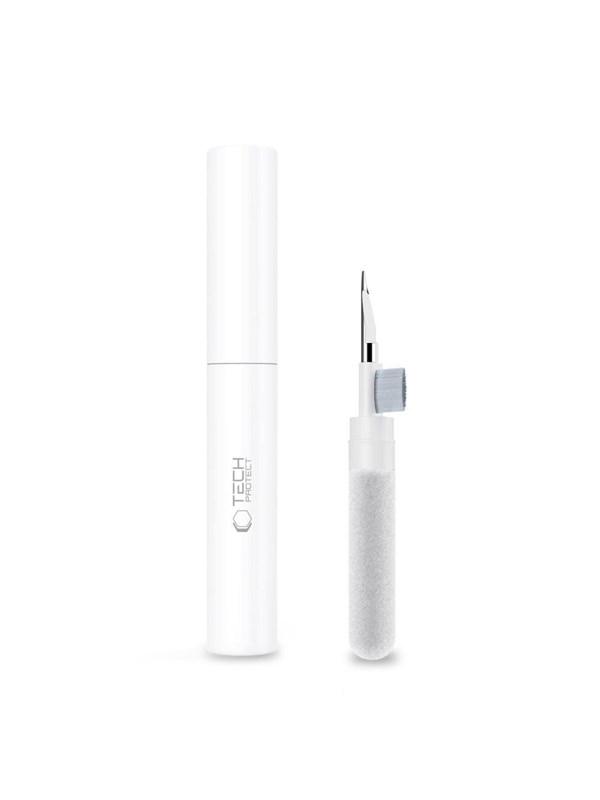 Tech-Protect CS02 Cleaning Kit for 3-in-1 Headphones - White