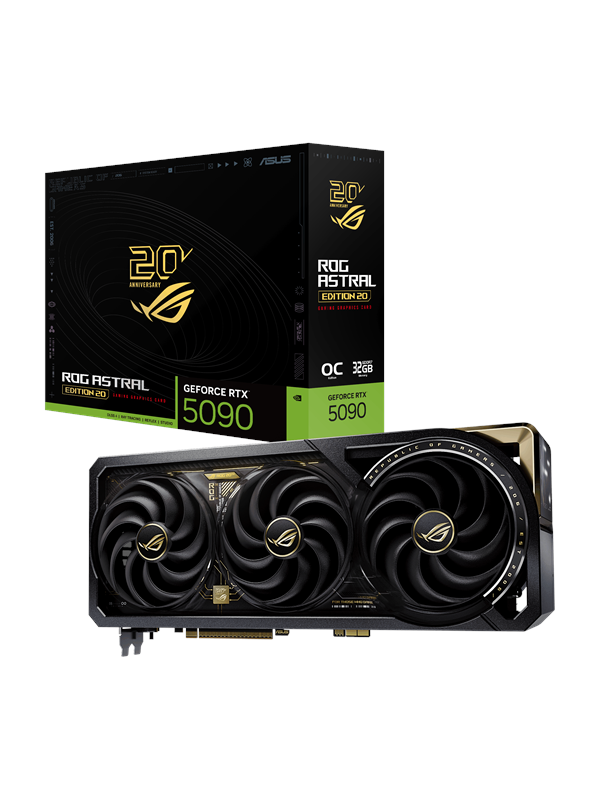 ASUS GeForce RTX 5090 ROG Astral 20th Edition - 32GB GDDR7 RAM - Näytönohjaimet