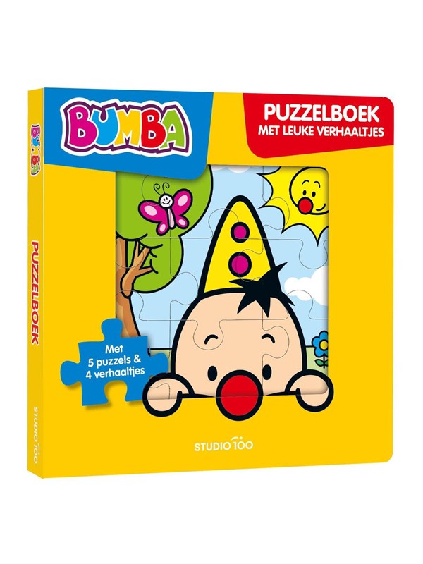 Studio 100 Bumba Puzzle Book - Yellow