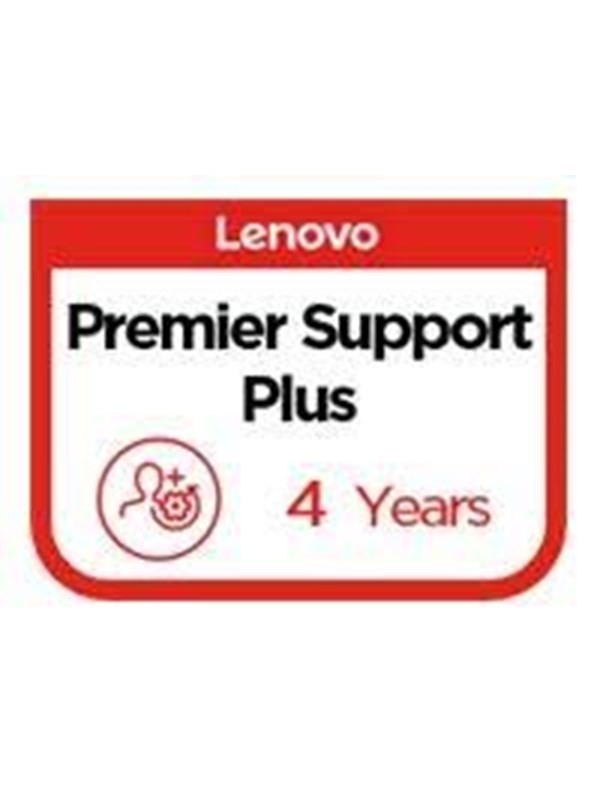Lenovo Premier Support Plus Upgrade - extended service agreement - 4 years - on-site