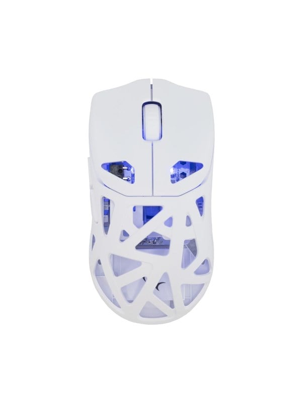 White Shark DAGONET Wireless (White) - Pelihiiri - Optinen - 6 painiketta - Valkoinen