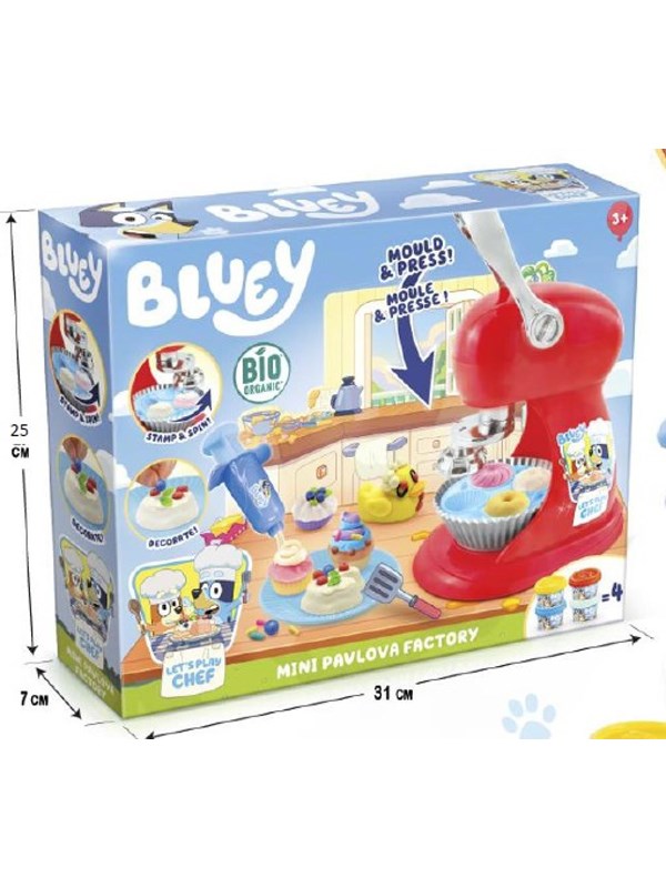 Bluey Mini Pavlova Dough set