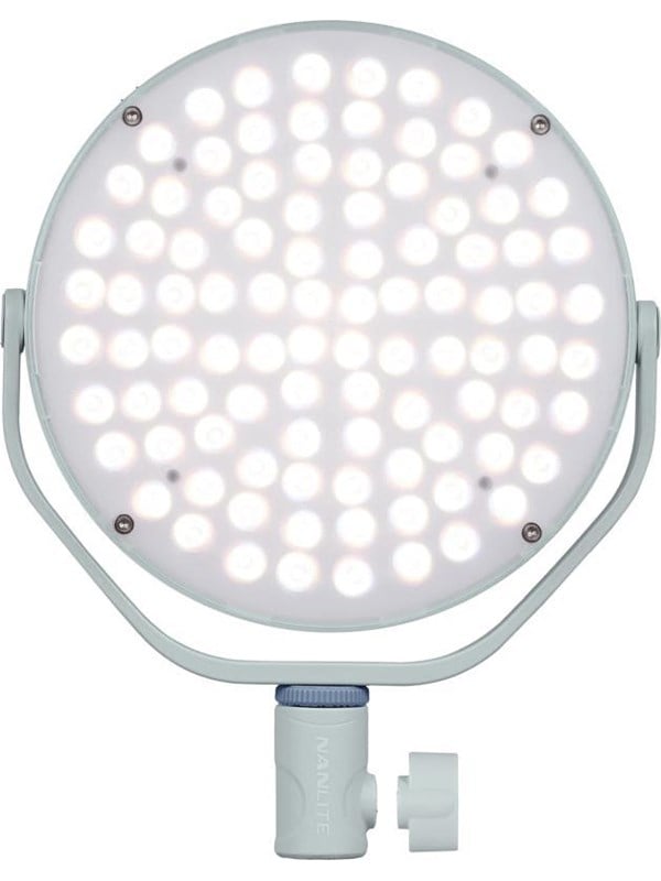 Nanlite Miro 30c LED Full-color Round Panel Light (Mint Blue)