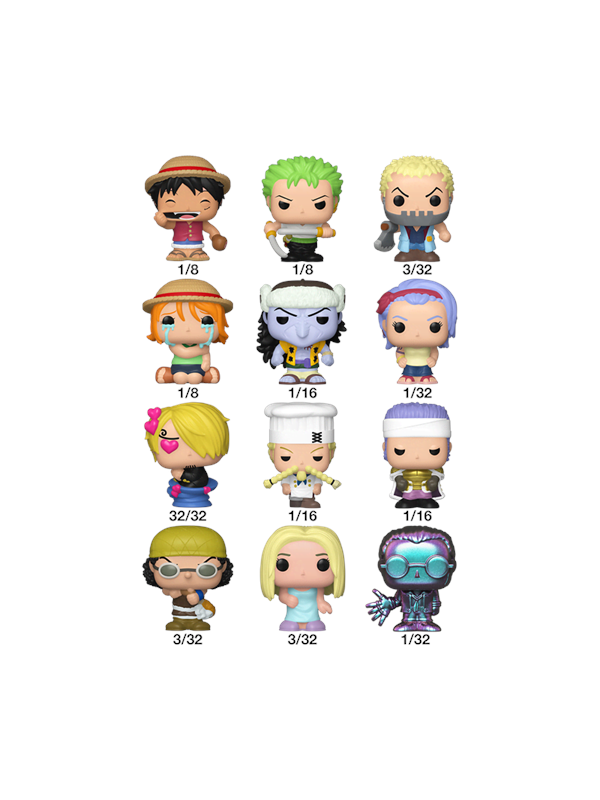 Funko! - Bitty Pop Singles One Piece - 1 pcs blind bag - Figuuri