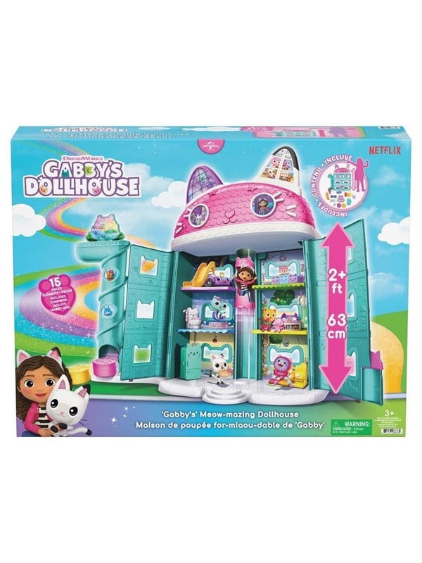 Gabby"'s Dollhouse Gabby"'s Dollhouse Meow-Mazing Dollhouse