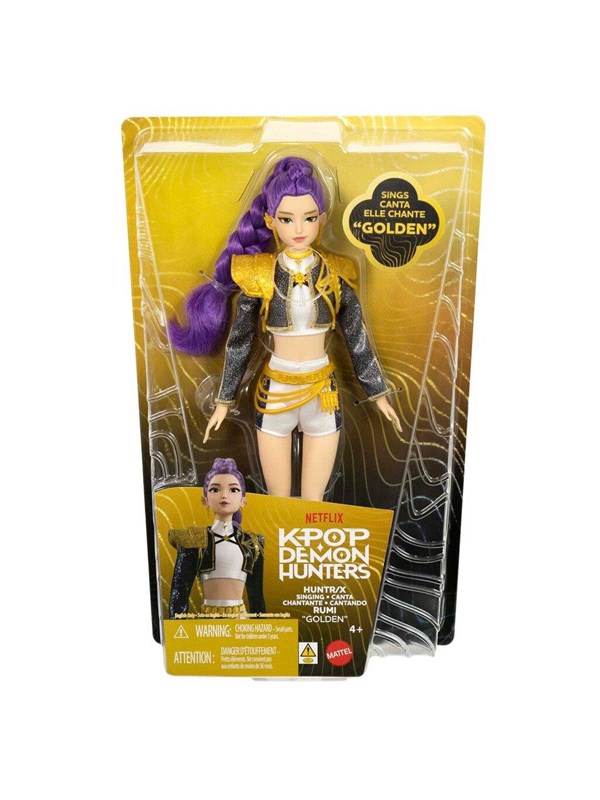 K POP Demon Hunters Singing Doll Rumi 29 cm