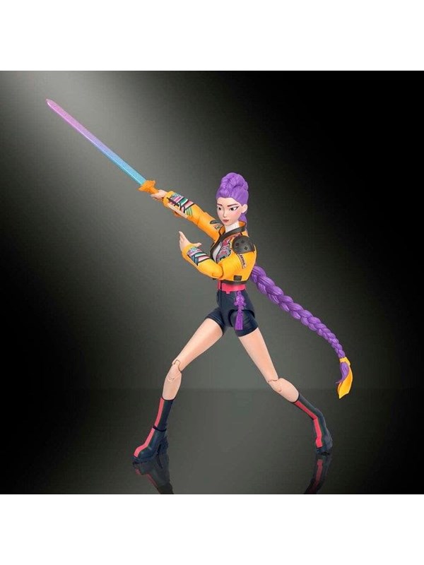 K POP Demon Hunters Action Core Figure Rumi 15 cm