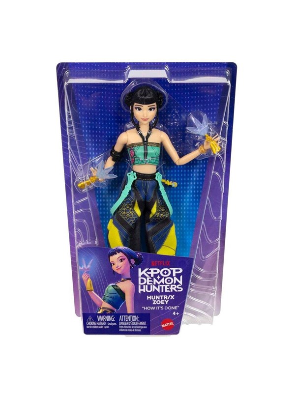 K POP Demon Hunters Fashion Core Doll Zoey 28 cm
