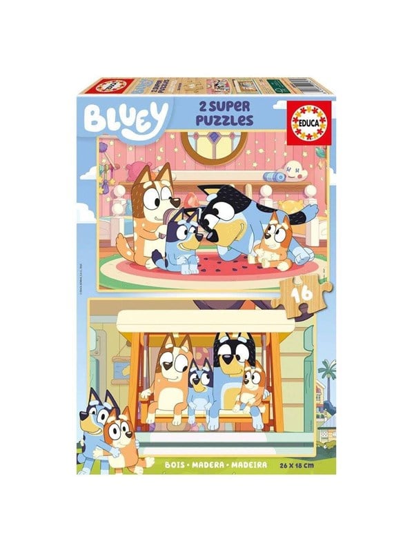 Educa 2X16 Bluey Puu