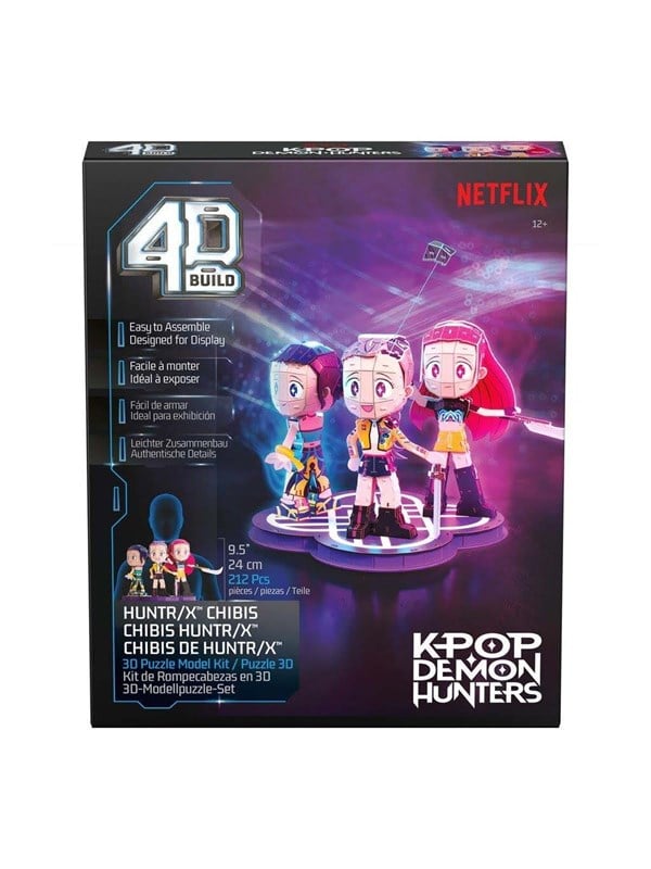 K POP KPDH 4D Build Huntrix Chibi Set 3D Palapeli