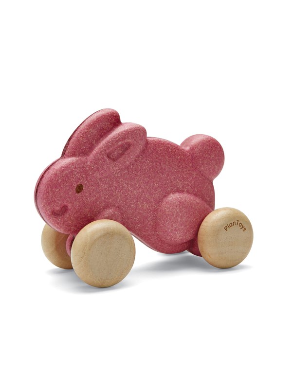 PLANTOYS Push along bunny - pink