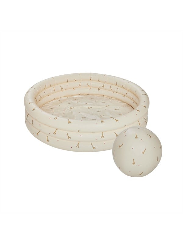 OYOY MINI Sjiraffbasseng Liten og strandball