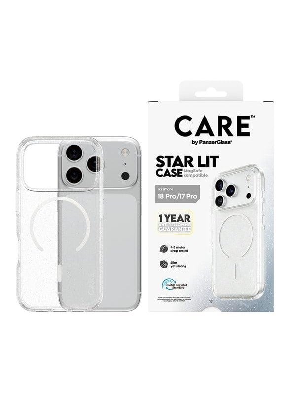 CARE by PanzerGlass Star Lit Case w. MagSafe Apple iPhone 18 Pro | 17 Pro