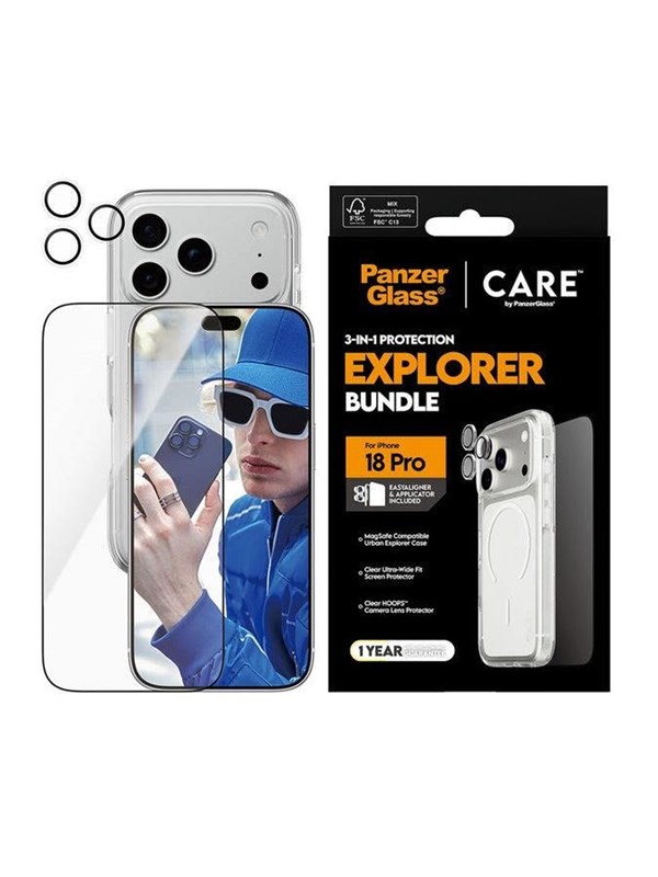 CARE by PanzerGlass Flagship 3-in-1 Bundle Apple iPhone 18 Pro