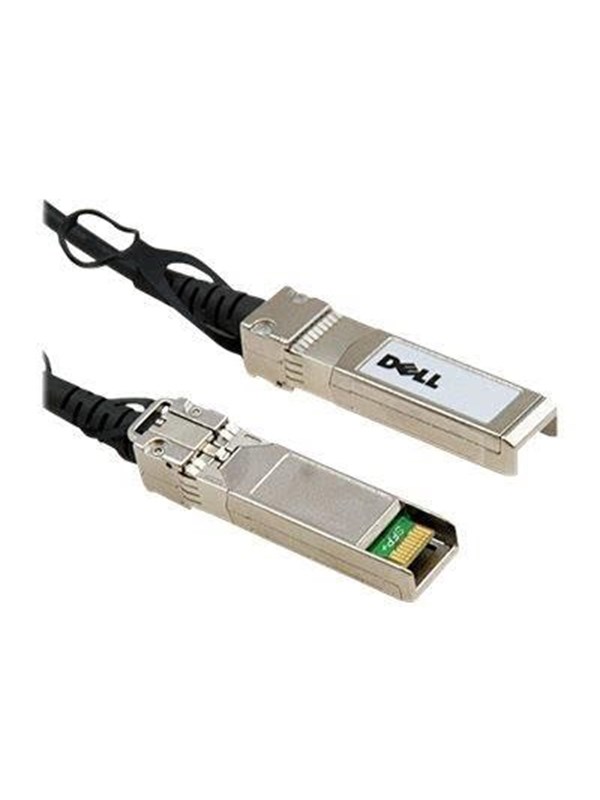 Dell 10GbE Copper Twinax Direct Attach Cable - direct attach cable - 3 m - Musta