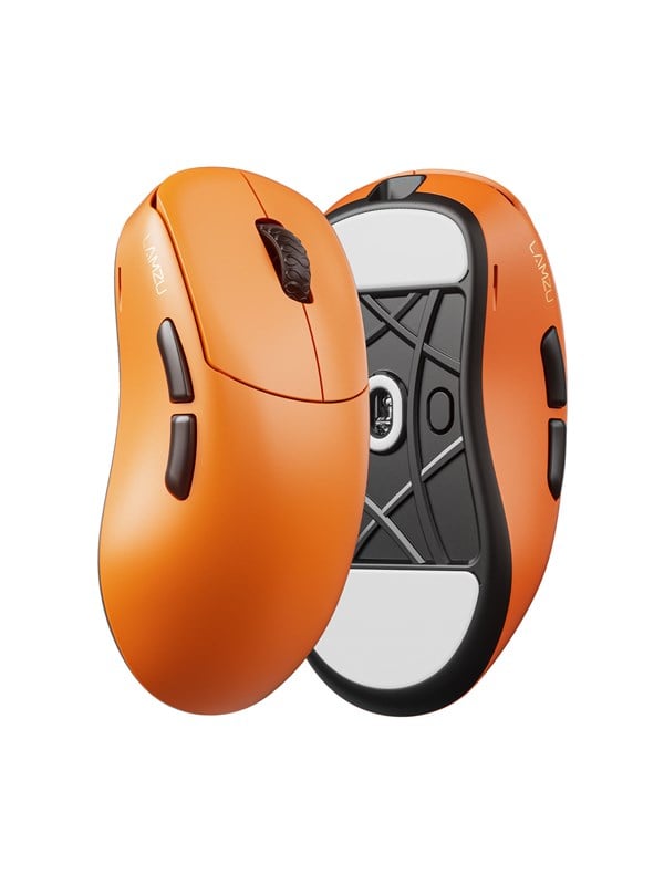 Lamzu Thorn V2 (Orange/Black) - Pelihiiri - Optinen - 5 painiketta - Oranssi