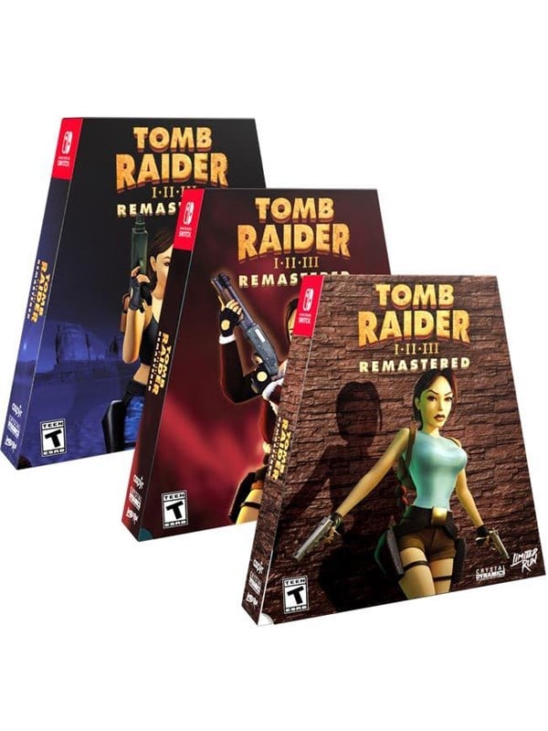 Tomb Raider I-III Remastered (Convention Exclusive) - Nintendo Switch - Toiminta/Seikkailu