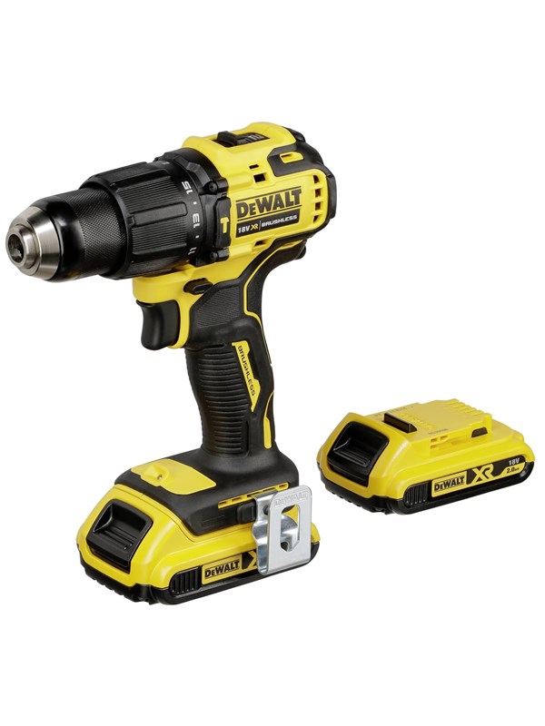 Dewalt Cordless Impact Drill Dcd709m2t-Qw 18V