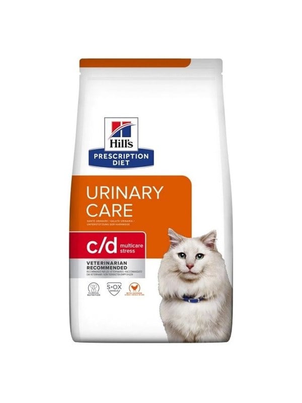 Hill's PRESCRIPTION DIET Feline c/d Urinary Care Multicare Stress Dry cat food Chicken 3kg