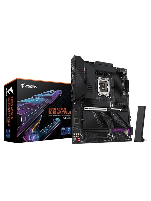 GIGABYTE Z890 AORUS ELITE WIFI7 PLUS Emolevy - Intel Z890 - Intel LGA1851 - DDR5 RAM - ATX