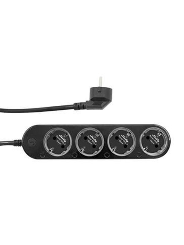 Shelly Power Strip Gen4 Black - WiFi- ja Zigbee-älypistorasia