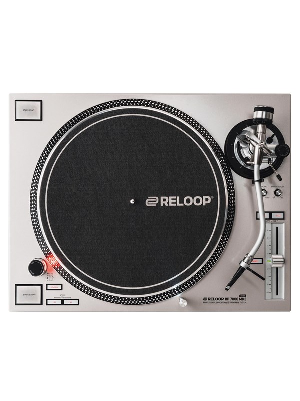 Reloop RP-7000 MK2 Silver - Dj turntable - Levysoitin hopea