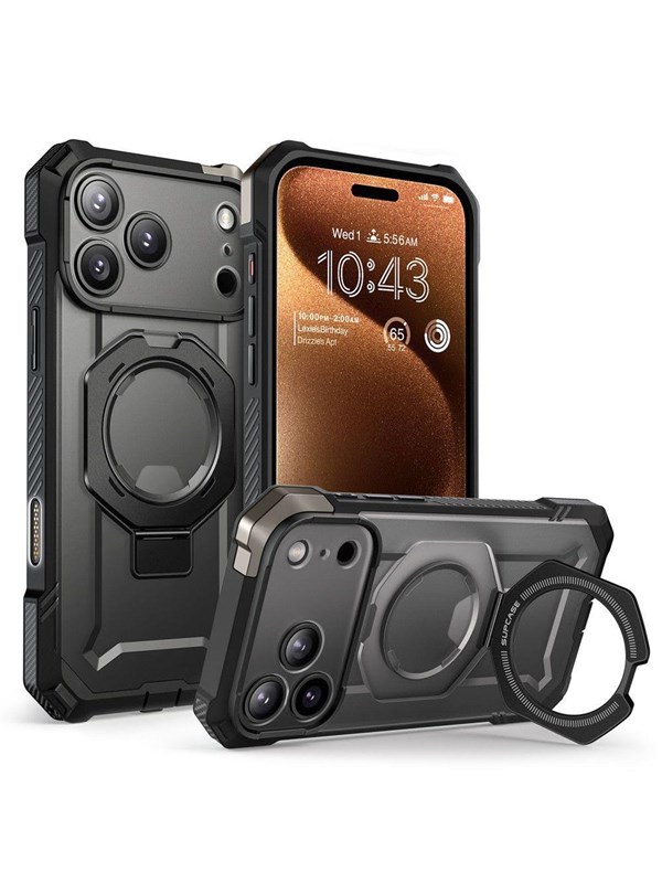 SUPCASE UB Grip Mag MagSafe Case for iPhone 17 Pro Max - Black