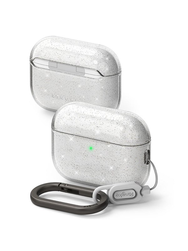 Ringke Air Case for AirPods Pro 3 - Clear and Glitter