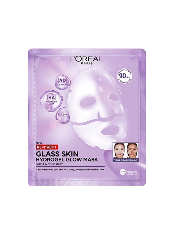 L"'Oréal Paris Revitalift Filler Glass Skin Mask 23ml.- 1 pc