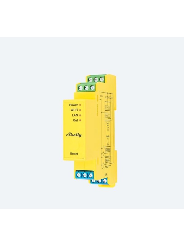 Shelly Pro RGBWW PM - WiFi 12/24V ohjain