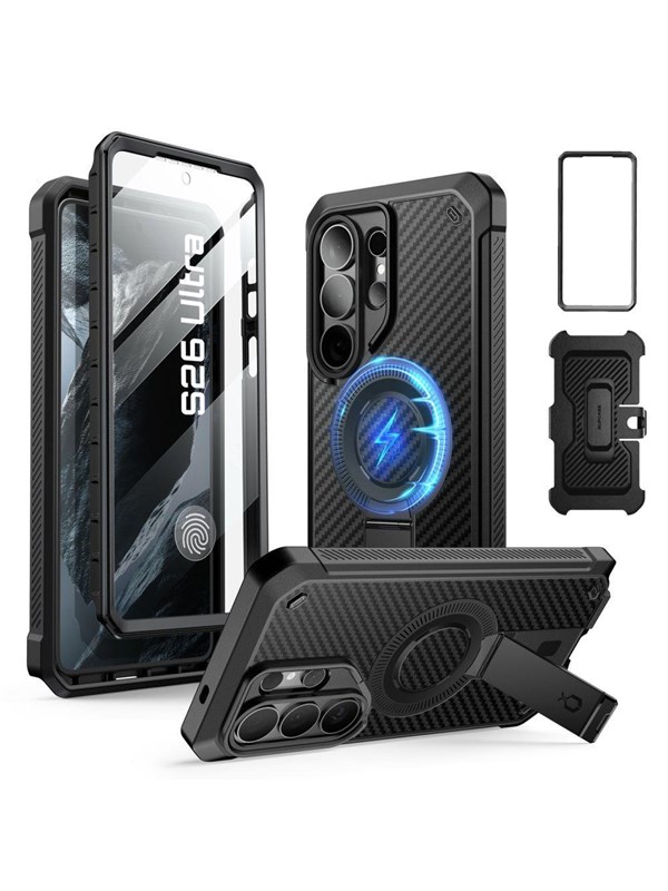 SUPCASE Unicorn Beetle Pro Mag MagSafe 2-Set Case for Samsung Galaxy S26 Ultra - Black