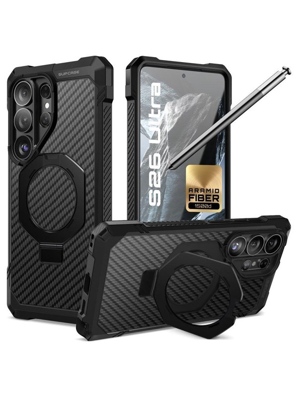 SUPCASE UB Grip Mag MagSafe Case for Samsung Galaxy S26 Ultra - Black