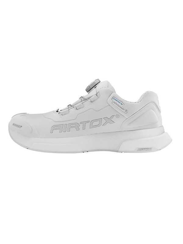 AIRTOX FW44 turvakengät, PRO smart lacing, Styrosoft-pohja 3.0, clean white - Str. 38