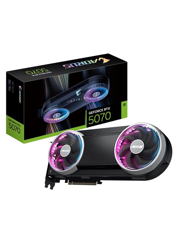 GIGABYTE GeForce RTX 5070 AORUS INFINITY - 12GB GDDR7 RAM - Näytönohjaimet