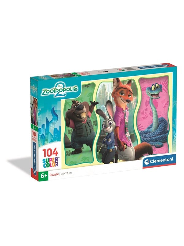 Clementoni Puzzle Zootopia 2 2025 104 pieces Lattia