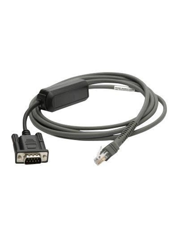 Zebra - serial cable - DB-9 - 2.13 m