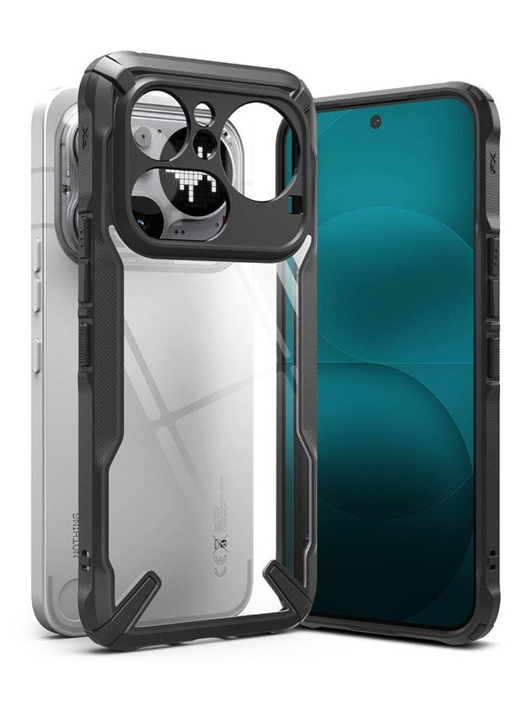 Ringke Fusion X Case for Nothing Phone 4A Pro - Clear Black